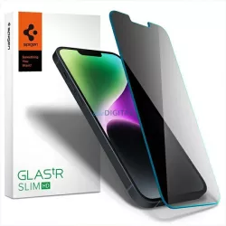   Spigen Glas.TR Slim iPhone 14/13 Pro/13 Privacy Edzett üveg kijelzővédő fólia