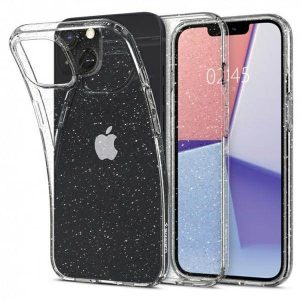 Spigen Liquid Crystal Glitter tok iPhone 13  6.1" - átlátszó csillogós