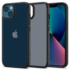 Spigen Ultra Hybrid iPhone 13 matt fekete tok