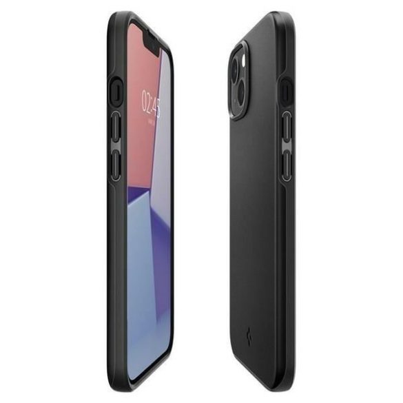 Spigen Thin Fit tok iPhone 13 - fekete