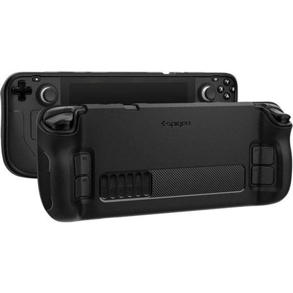 Spigen Rugged Armor Steam Deck fekete tok