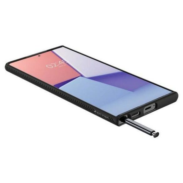 Spigen Liquid Air Samsung S908 S22 Ultra fekete tok