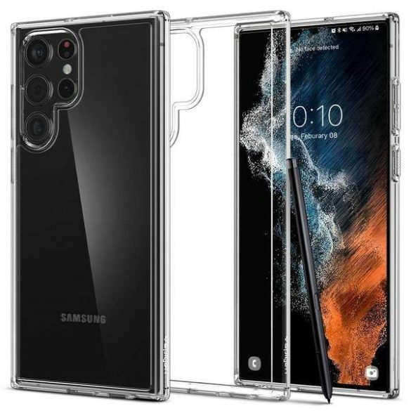 Spigen Ultra Hybrid Samsung S908 S22 Ultra átlátszó tok