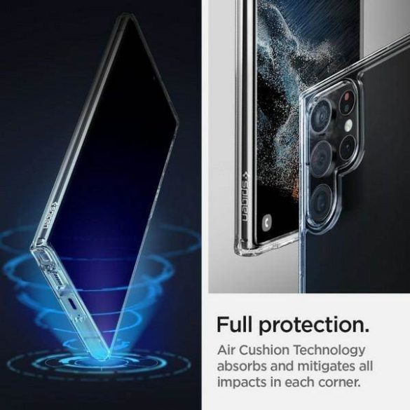 Spigen Ultra Hybrid Samsung S908 S22 Ultra átlátszó tok