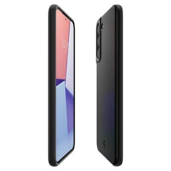 Spigen Thin Fit Samsung S901 S22 fekete tok