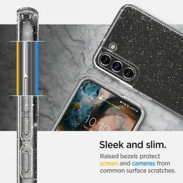 Spigen Liquid Crystal Samsung S901 S22 csillogós kristály tok