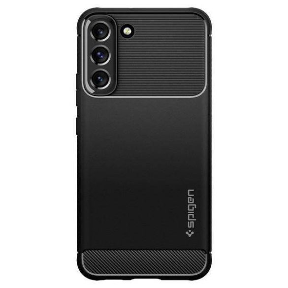 Spigen Rugged Armor Samsung S901 S22 matt fekete tok