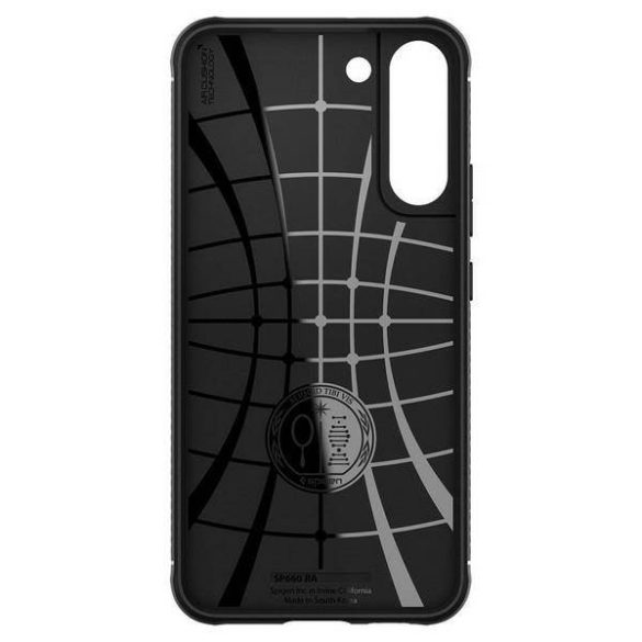 Spigen Rugged Armor Samsung S901 S22 matt fekete tok