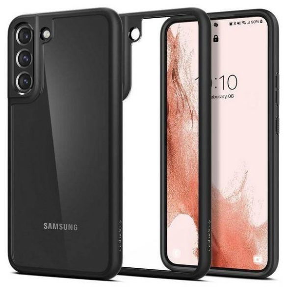 Spigen Ultra Hybrid Samsung S901 S22 matt fekete tok