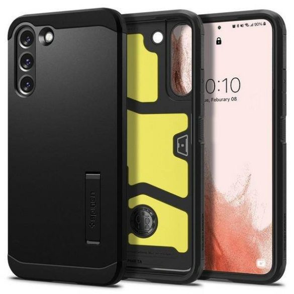 Spigen Tough Armor Samsung S901 S22 fekete tok