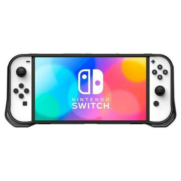 Spigen Rugged Armor Nintendo Switch Oled matt fekete tok