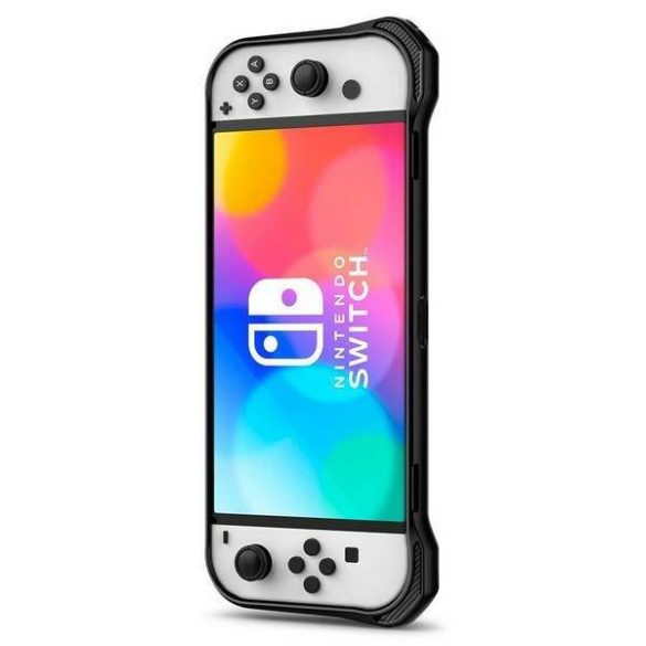 Spigen Rugged Armor Nintendo Switch Oled matt fekete tok