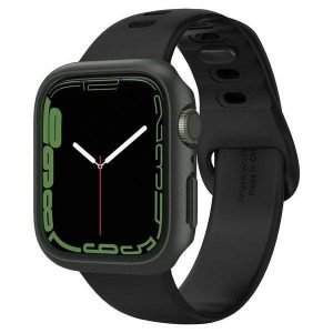 Spigen Thin Fit Apple Watch 7 45mm zöld védőtok az órára