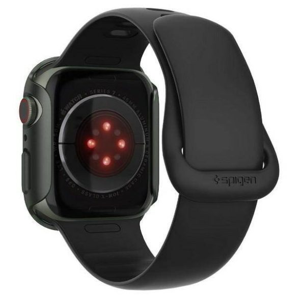 Spigen Thin Fit Apple Watch 7 45mm zöld védőtok az órára