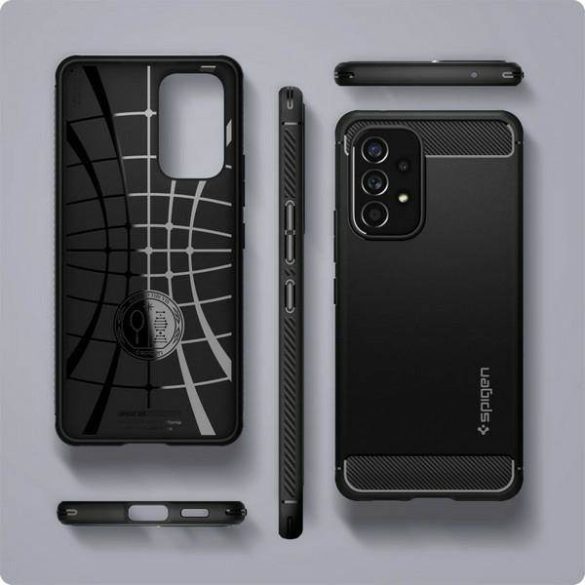 Spigen Rugged Armor Samsung A53 5G A536 matt fekete tok