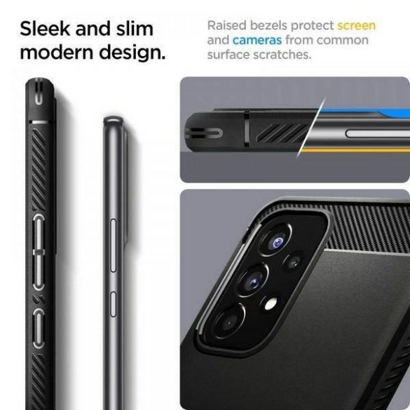 Spigen Rugged Armor Samsung A53 5G A536 matt fekete tok