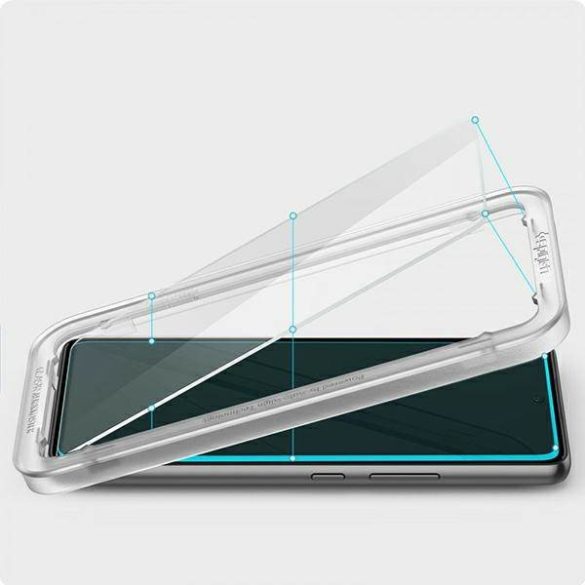 Spigen ALM Glass Tr Samsung Galaxy A53 5G A536 2db edzett üveg kijelzővédő fólia