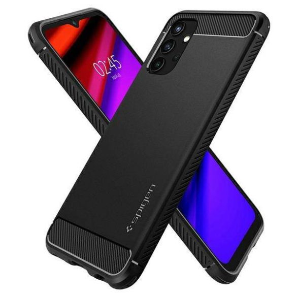 Spigen Rugged Armor Samsung A13 4G/LTE A135 fekete tok