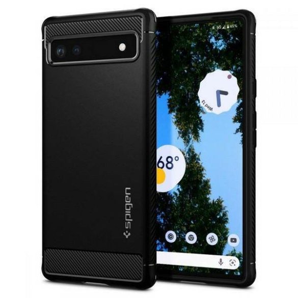 Spigen Rugged Armor Google Pixel 6A fekete tok