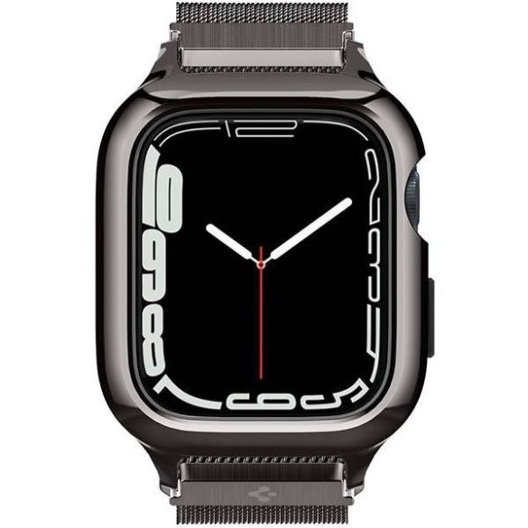 Spigen Metal Fit PRO Apple Watch 7/8 45mm grafit tok