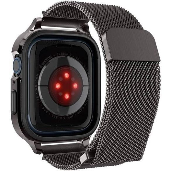 Spigen Metal Fit PRO Apple Watch 7/8 45mm grafit tok