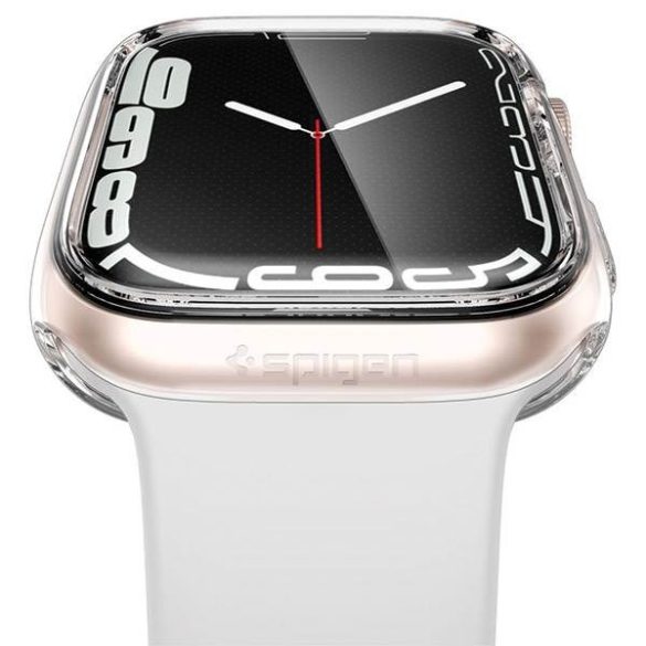 Spigen Ultra Hybrid Apple Watch 7/8/9 41 mm-es Ultra Hybrid Apple Watch 7/8/9 41 mm átlátszó ACS04613 tok