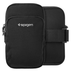 Spigen Dynamic Shield karra rögzíthető telefontartó - fekete