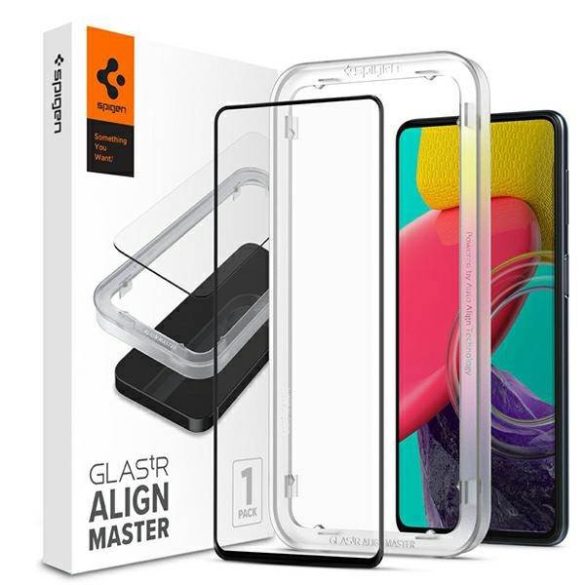 Spigen ALM Glass Tr Samsung Galaxy M53 5G M536 edzett üveg kijelzővédő fólia