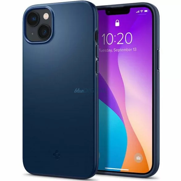 Spigen Thin Fit iPhone 14 Plus tengerészkék tok