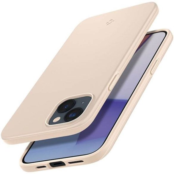 Spigen Thin Fit iPhone 14 Plus homokbézs tok