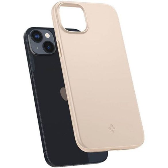 Spigen Thin Fit iPhone 14 Plus / 15 Plus 6,7" homokbézs tok