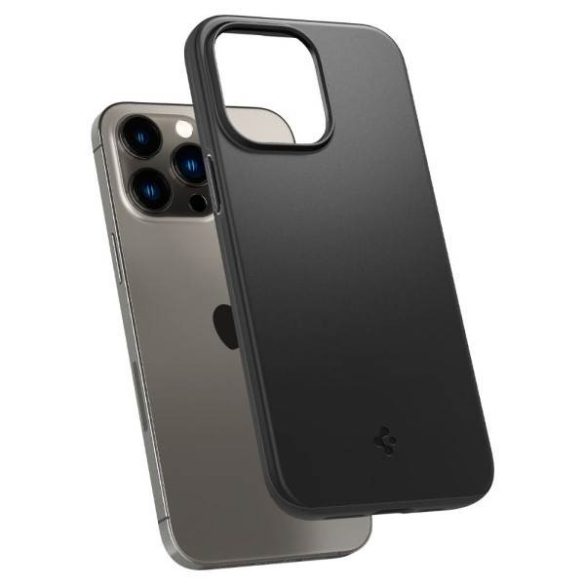 Spigen Thin Fit iPhone 14 Pro 6,1" fekete tok