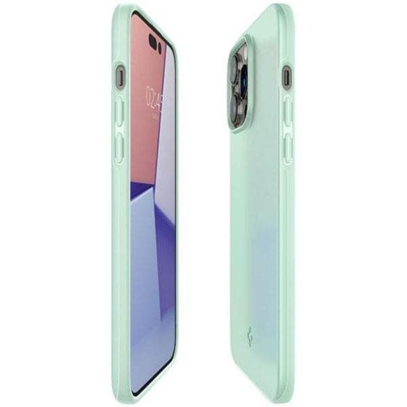 Spigen Thin Fit iPhone 14 Pro zöld tok