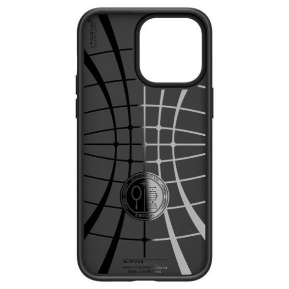 Spigen Liquid Air iPhone 14 Pro Max 6,7" fekete / matt fekete tok
