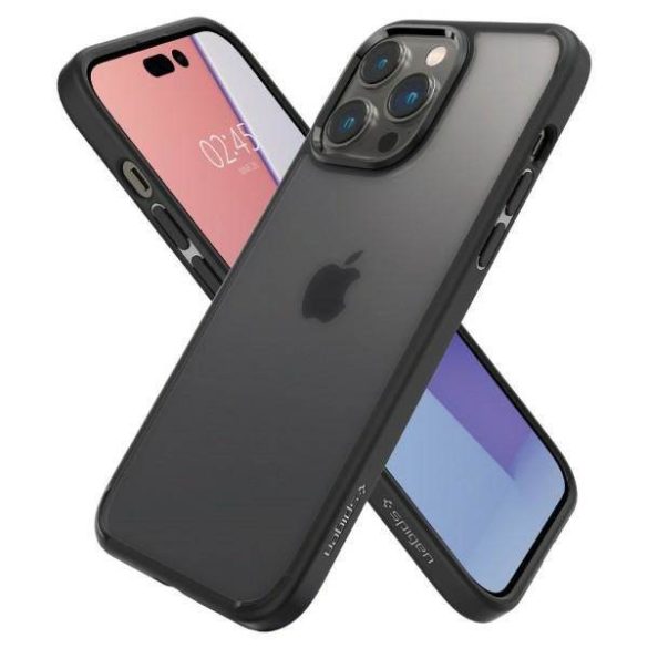 Spigen Ultra hibrid iPhone 14 Pro Max 6,7" fekete tok