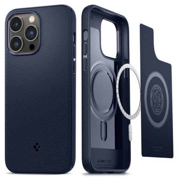 Spigen Mag Armor iPhone 14 Pro Max 6,7" kék tok