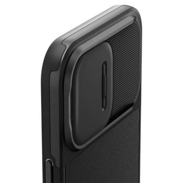 Spigen Optik Armor iPhone 14 Pro Max 6,7" MAG Magsafe fekete tok