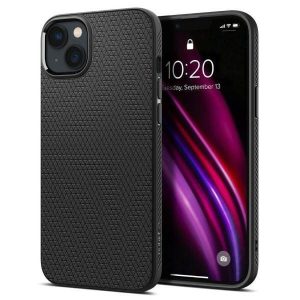 Spigen Liquid Air iPhone 14 Plus matt fekete tok