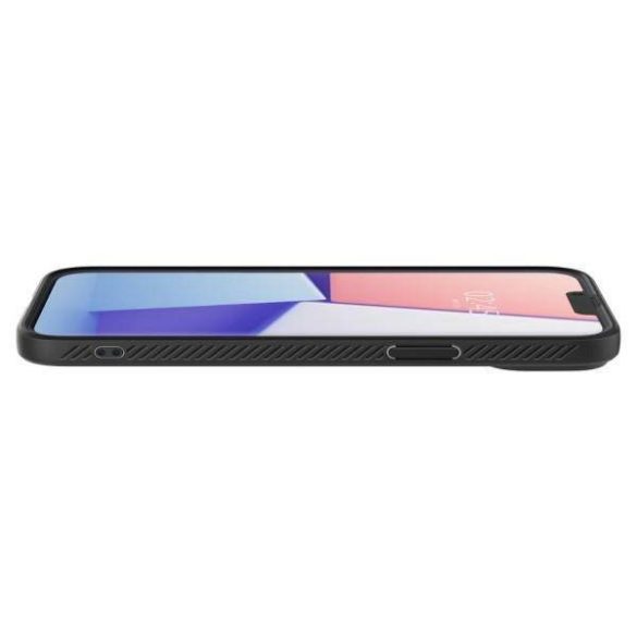 Spigen Liquid Air iPhone 14 Plus / 15 Plus 6,7" matt fekete tok