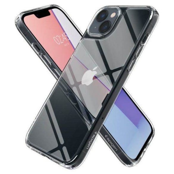 Spigen kvarc hibrid iPhone 14 Plus átlátszó tok