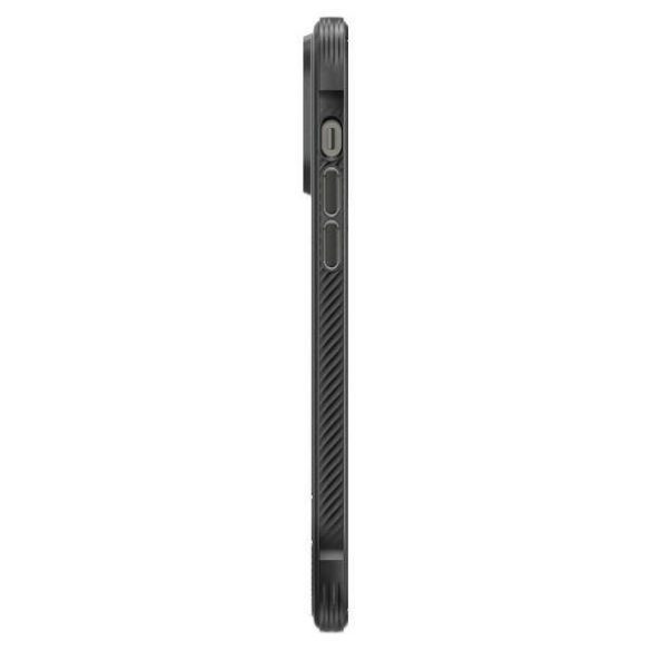 Spigen Rugged Armor MAG iPhone 14 Pro 6,1" Magsafe matt fekete tok