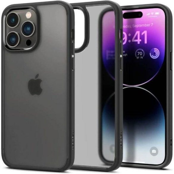 Spigen Ultra Hybrid iPhone 14 Pro 6,1" fekete tok