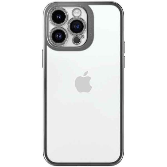 Spigen Optik Armor iPhone 14 Pro krómszürke tok