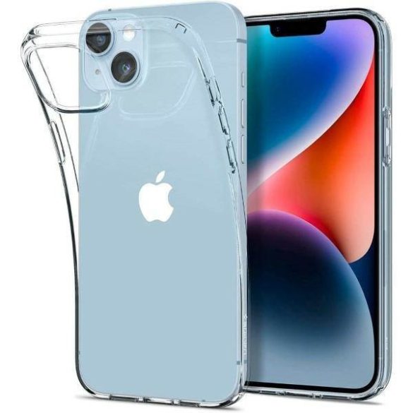 Spigen Liquid Crystal iPhone 14 / 15 / 13 6,1" átlátszó tok