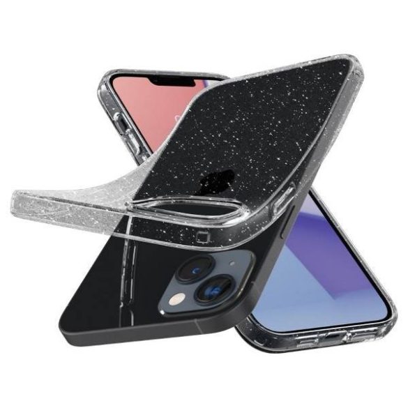 Spigen Liquid Crystal Glitter iPhone 14 / 15 / 13 6,1" csillogó kristály tok