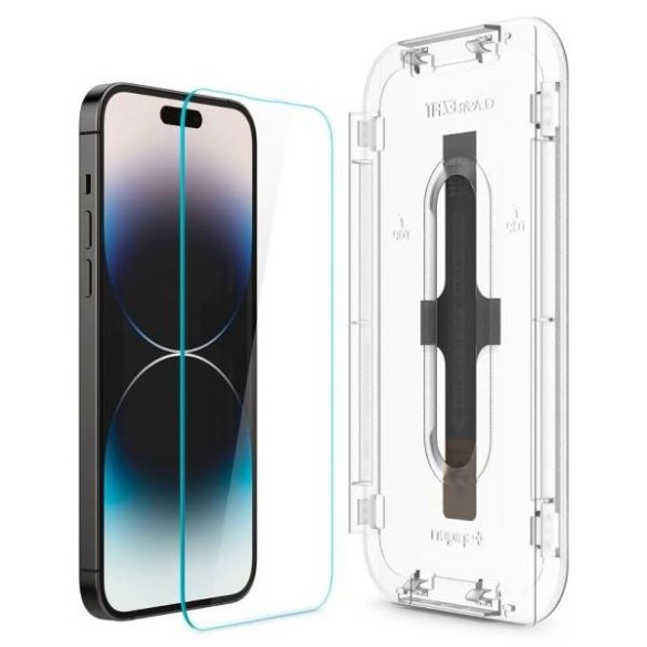 Spigen Glas.TR iPhone 14 Pro Max 2db "EZ FIT" edzett üveg képernyővédő fólia