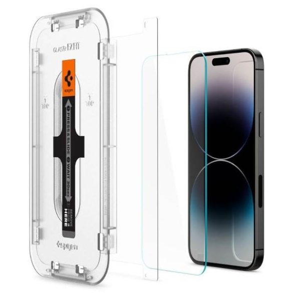 Spigen Glas.TR iPhone 14 Pro Max 2db "EZ FIT" edzett üveg képernyővédő fólia