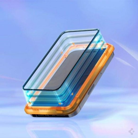 Spigen ALM Glass Tr iPhone 14 Pro 2db edzett üveg kijelzővédő fólia
