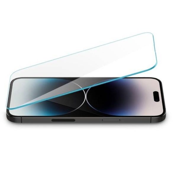 Spigen Glas.TR Slim iPhone 14 Pro Privacy edzett üveg képernyővédő fólia