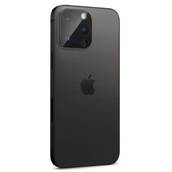 Spigen Optik.Tr Camera iPhone 14 Pro / 14 Pro Max / 15 Pro / 15 Pro Max Lens 2db fekete kameravédő fólia